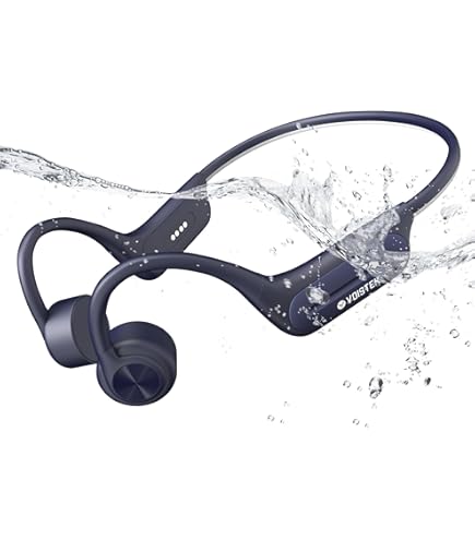 Amazon.co.jp: 骨伝導イヤホン 水泳 IP68完全防水 耳を塞がない